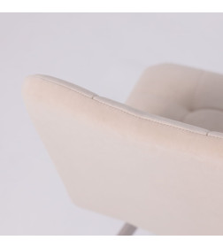 Стул ROMMY, b03 CREAM LUX\капучино