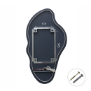 Зеркало Алмаз-Люкс Bounty black 4577d2-6 (Bounty black 4577d2-6) 