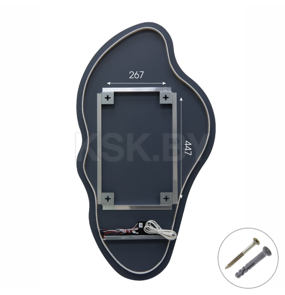 Зеркало Алмаз-Люкс Bounty 60110 d2-6 (Bounty 60110 d2-6) 