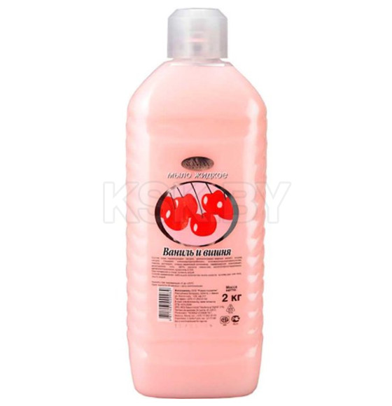 Мыло жидкое "Ваниль и вишня" 2кг