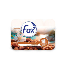 FAX крем-мыло туалетное 4*70г Миндальное молочко (П2)