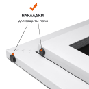 Зеркало Алмаз-Люкс MF1nd-16050 white (MF1nd-16050 white) 