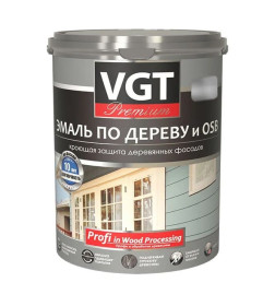 Эмаль VGT ВД-АК-1179 по дереву "Профи", джинсовый синий, 2,5 кг