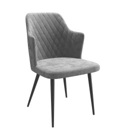 Стул FREDDY, b22 GREY LUX\черный