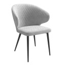 Стул ROB, b20 SILVER LUX\черный (122591) 