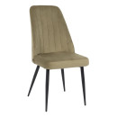 Стул LEONARD M, d12 OLIVE LUX\черный (123631) 