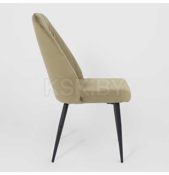 Стул LEONARD M, d12 OLIVE LUX\черный (123631) 