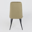 Стул LEONARD M, d12 OLIVE LUX\черный (123631) 