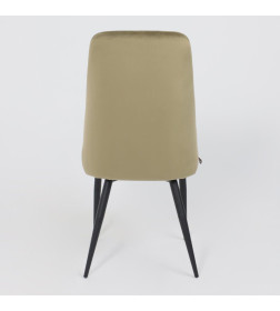 Стул LEONARD M, d12 OLIVE LUX\черный