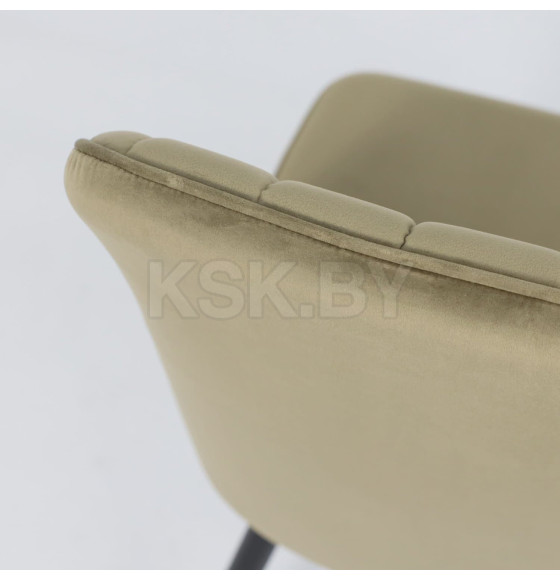 Стул LEONARD M, d12 OLIVE LUX\черный (123631) 