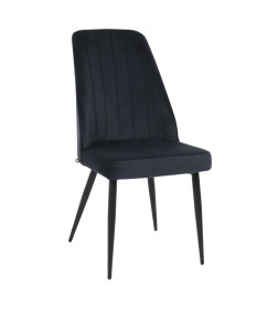 Стул LEONARD M, d24 BLACK LUX\черный