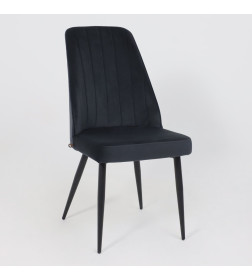 Стул LEONARD M, d24 BLACK LUX\черный