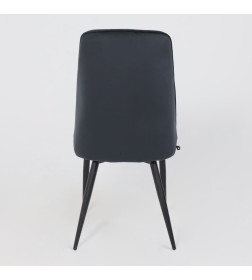 Стул LEONARD M, d24 BLACK LUX\черный