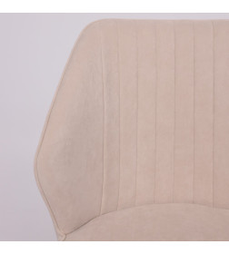 Стул MICHAEL-R1 360, b03 CREAM LUX\черный