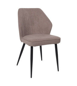 Стул MICHAEL, b05 LATTE LUX\черный