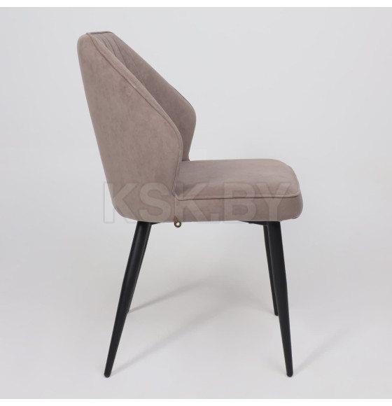 Стул MICHAEL, b05 LATTE LUX\черный (123634) 