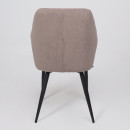 Стул MICHAEL, b05 LATTE LUX\черный (123634) 