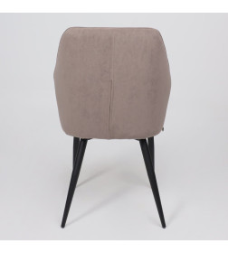 Стул MICHAEL, b05 LATTE LUX\черный