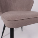 Стул MICHAEL, b05 LATTE LUX\черный (123634) 