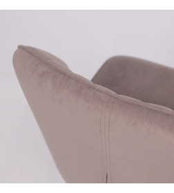 Стул MICHAEL, b05 LATTE LUX\черный