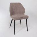 Стул MICHAEL, b05 LATTE LUX\черный (123634) 