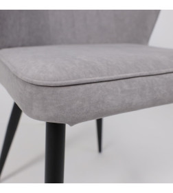 Стул MICHAEL, b22 GREY LUX\черный