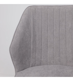 Стул MICHAEL, b22 GREY LUX\черный