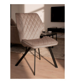 Стул Rafael, d05 CAPPUCCINO LUX\черный