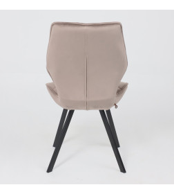 Стул Rafael, d05 CAPPUCCINO LUX\черный