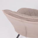 Стул Rafael, d05 CAPPUCCINO LUX\черный (124248) 