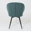 Стул ROB-R1 360, b10 GREEN LUX\черный (123637) 