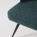 Стул ROB-R1 360, b10 GREEN LUX\черный (123637) 