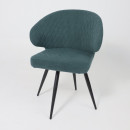 Стул ROB-R1 360, b10 GREEN LUX\черный (123637) 