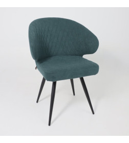 Стул ROB-R1 360, b10 GREEN LUX\черный