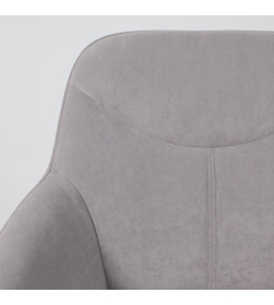 Стул ROMEO SMILE 360, b22 GREY LUX\черный