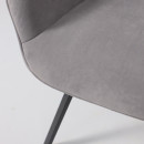Стул ROMEO SMILE 360, b22 GREY LUX\черный (123640) 