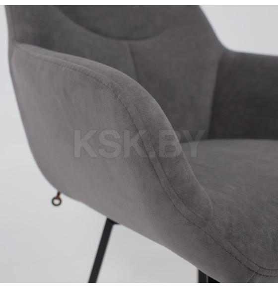 Стул ROMEO SMILE 360, b28 ANTRACITE LUX\черный (123641) 