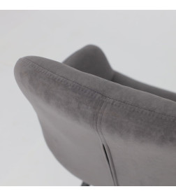 Стул ROMEO SMILE 360, b28 ANTRACITE LUX\черный