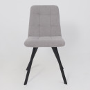 Стул ROMMY, b22 GREY LUX\черный (123644) 