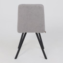 Стул ROMMY, b22 GREY LUX\черный (123644) 