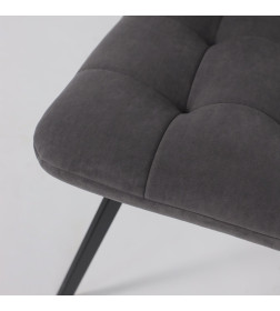 Стул ROMMY, b28 ANTRACITE LUX\черный