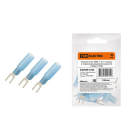 Наконечник НВИ-Т 2,5–5 вилка в термоусаживаемой манжете (100 шт.) TDM SQ0589-0105