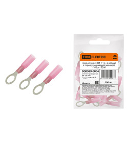 Наконечник НКИ-Т 1,5–6 кольцо в термоусаживаемой манжете (100 шт.) TDM SQ0589-0004