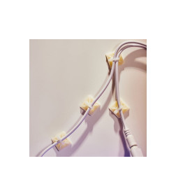 Площадка самоклеящаяся 20х20 мм белая (упак. 100 шт.) REXANT 07-2020