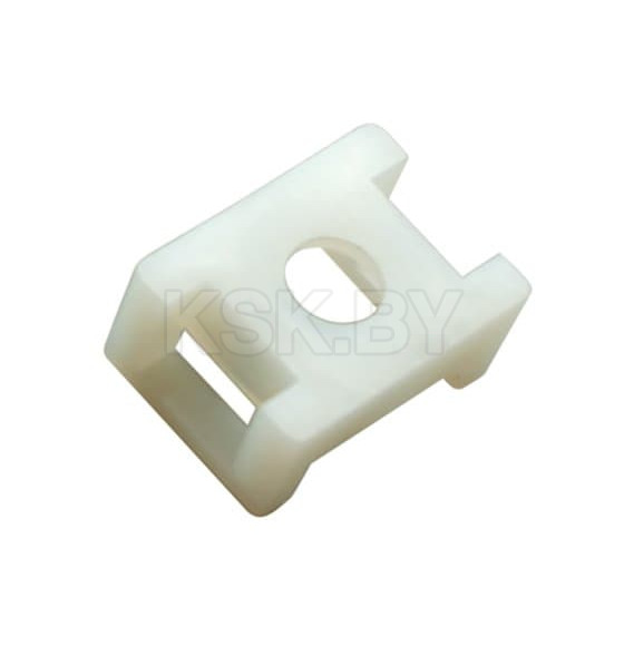 Площадка для крепления стяжки (ПС-2) 22x16 мм белая (упак. 100 шт.) REXANT 07-2102 (07-2102) 