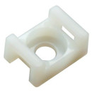 Площадка для крепления стяжки (ПС-2) 22x16 мм белая (упак. 100 шт.) REXANT 07-2102 (07-2102) 