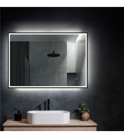 Зеркало Алмаз-Люкс Dakar blaсk 10070 mh-6