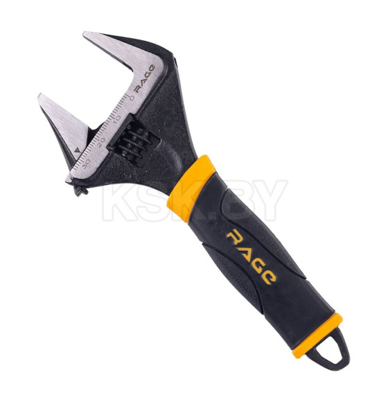 Ключ разводной с тонким губками и защитными насадками 150мм. RAGE (311105) 