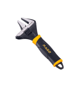 Ключ разводной с тонким губками и защитными насадками 150мм. RAGE