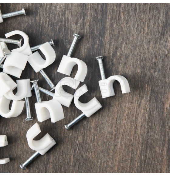 Крепеж кабеля круглый 6 мм (упак. 50 шт.) REXANT 07-4006 (07-4006) 